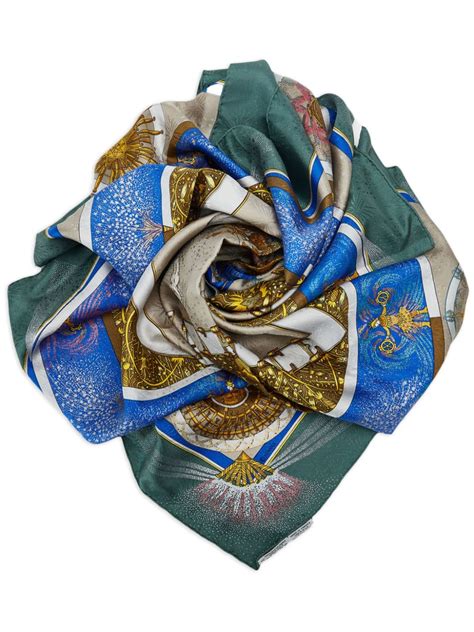 hermes shawl roses|Hermes scarves pre owned.